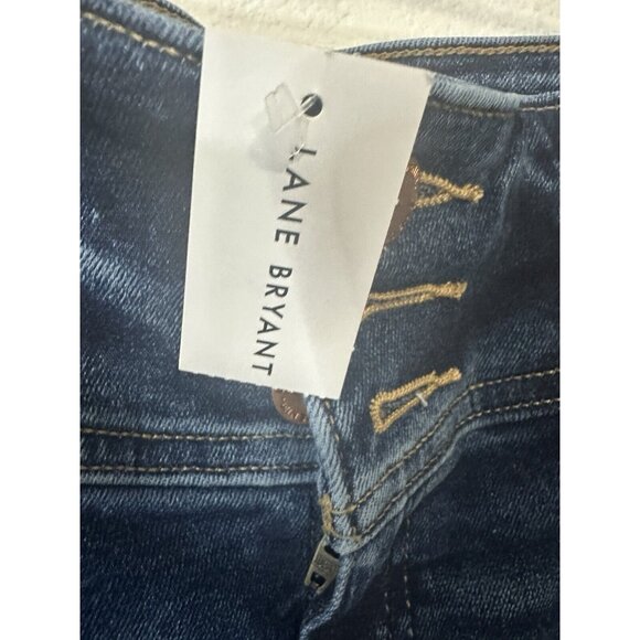 Lane Bryant High Rise Blue Denim Jeggings Size 16 - Picture 3 of 12